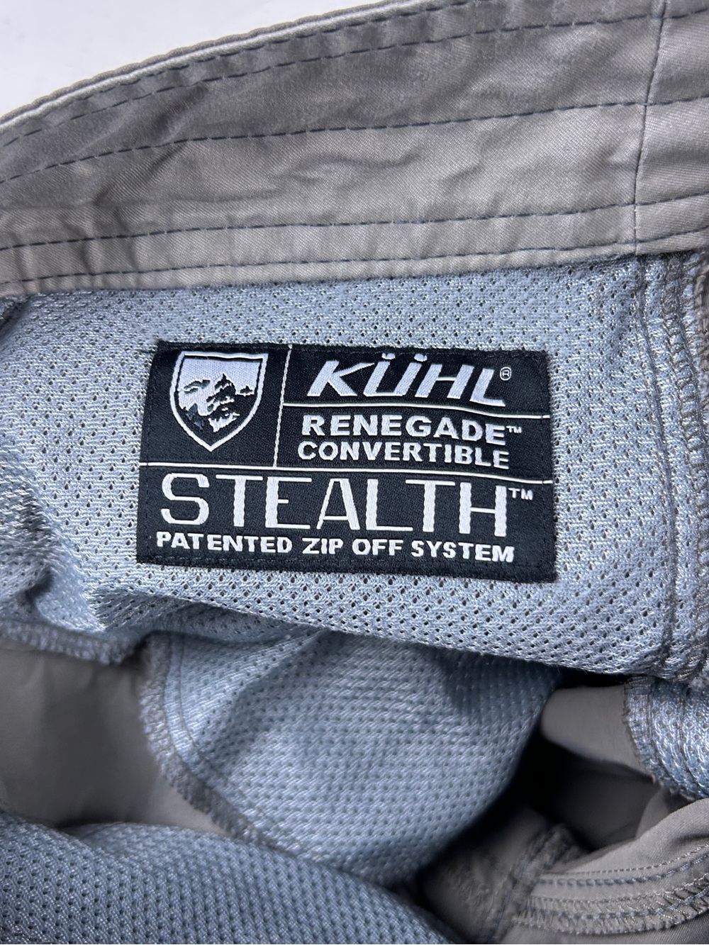 Kuhl Pants Mens 32x32 Convertible Stealth Hiking Lightweight Hike Khaki Nylon - Picture 5 of 9